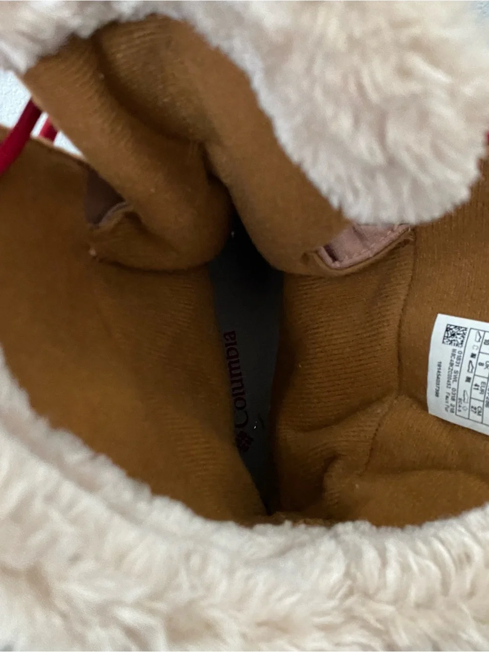 Columbia Womens Ice Maiden II Waterproof Snow Boots Elk Brown Size 10